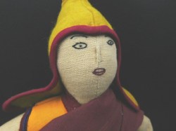 europe cloth doll face